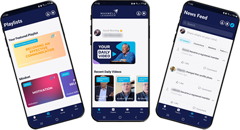 Maxwell Leadership App screen shot